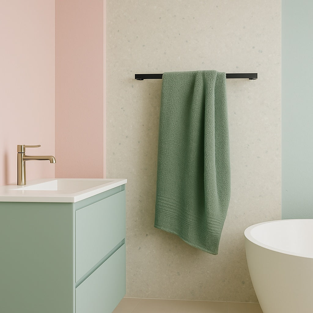 ZENO wall mounted towel holder