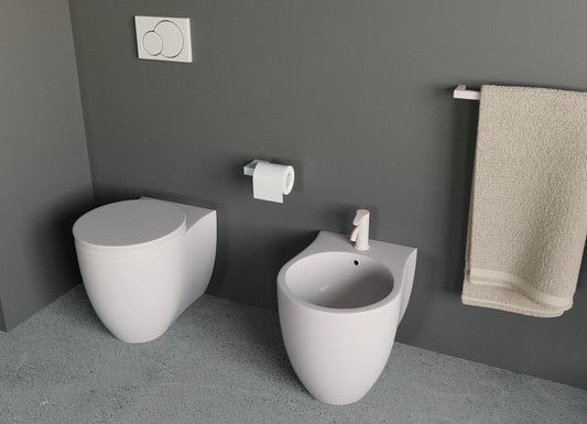 ARDENO porta rotolo bianco