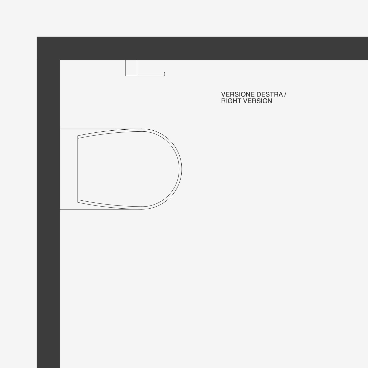 ARDENO white roll holder