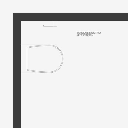 ARDENO white roll holder