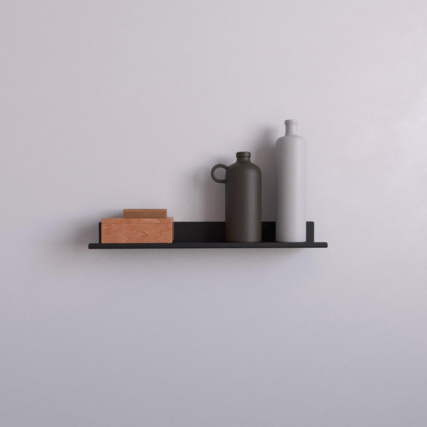 Mensola galleggiante /Mensola da parete minimal /Mensola decorativa per foto / Mensola da bagno /Mensola da comodino per libri e piante