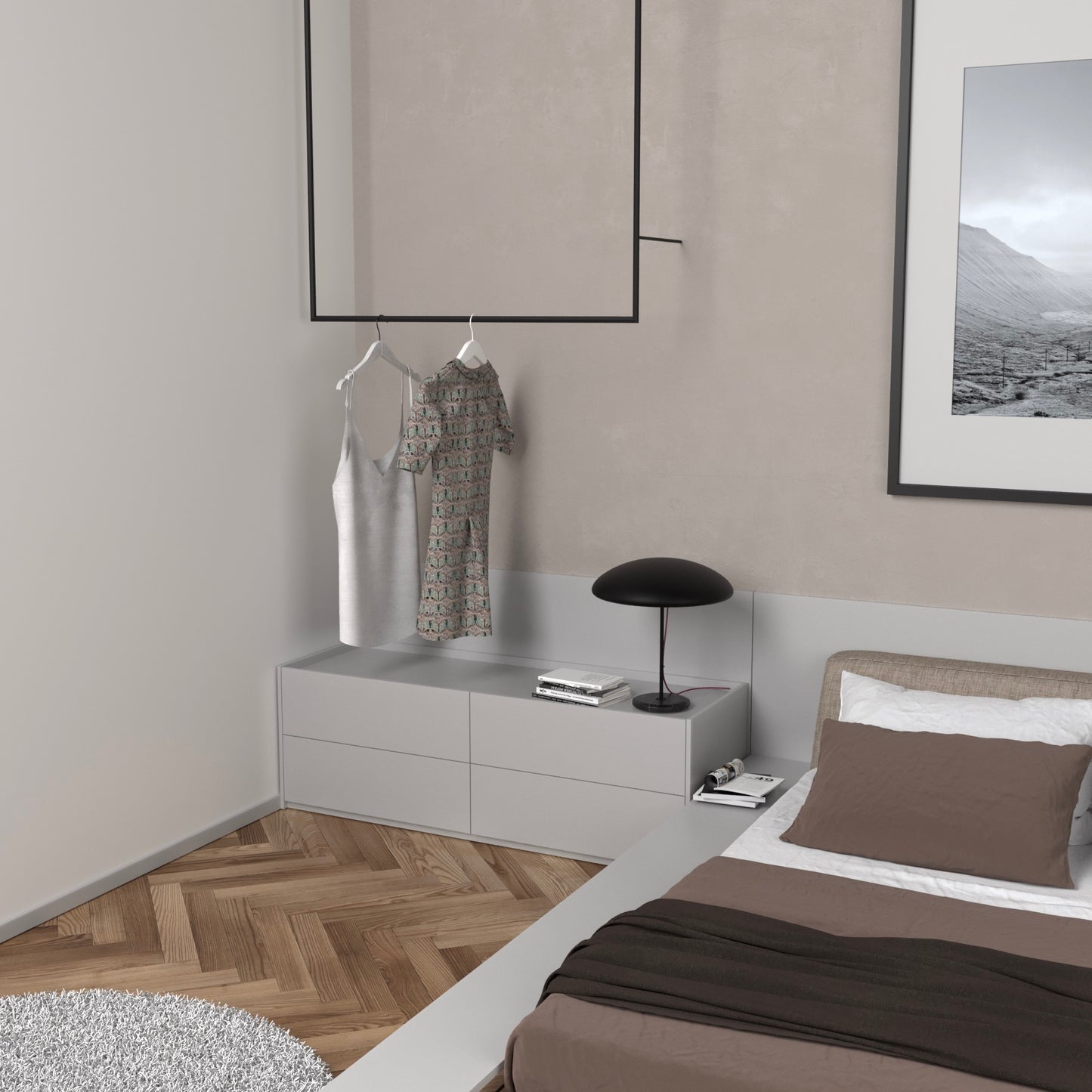 FIRO portasciugamani da soffitto